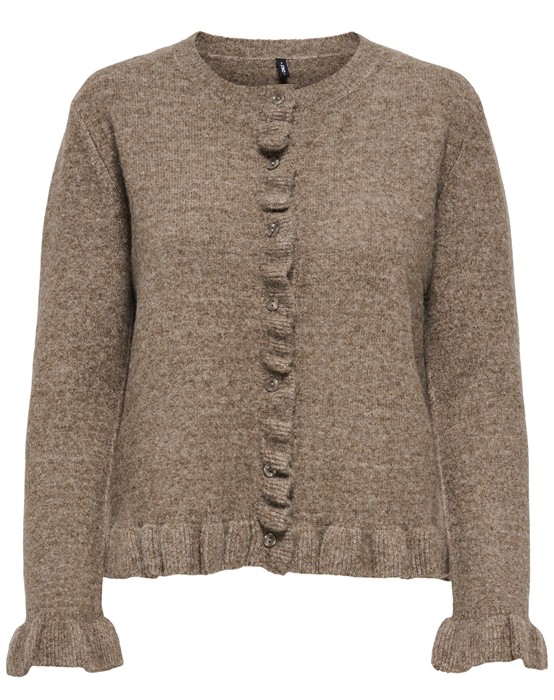 OnlRima Life Fril Button Cardigan